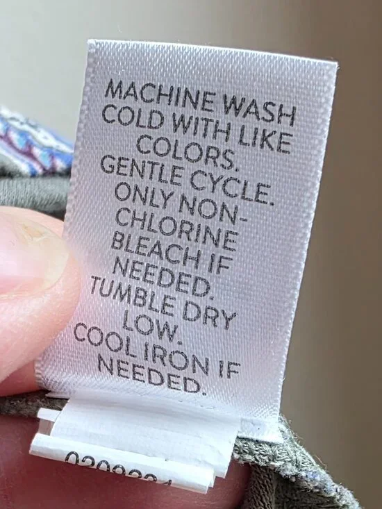 J. Jill Gray/Purple Paisley V-Neck Jersey Size Medium - Picture 9 of 15